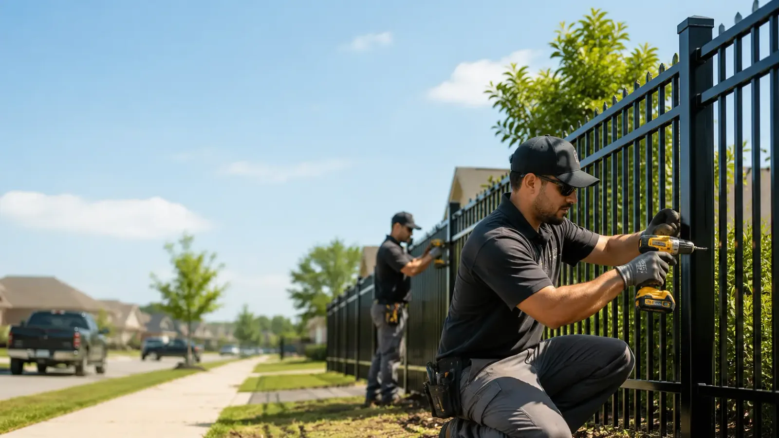 Metal Fence Installation in Desha, AR